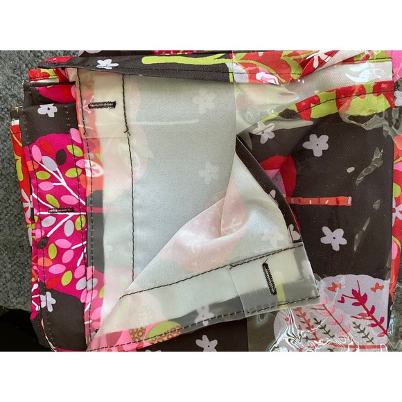 NOS 🦓 Jungle Boho Jungalow Vintage Shower Curtain - Picture 4 of 6